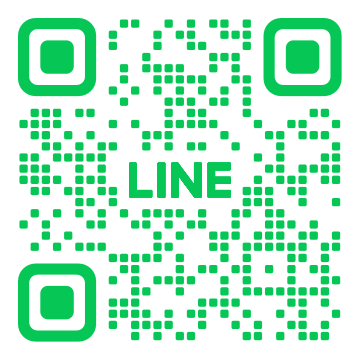 ぷらぐら公式LINEのQRコード